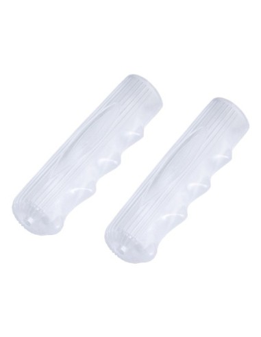 Grips 7/8 long 115mm Kraton Rubber 212 Clear.